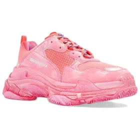 Triple S Faded Sneaker’lar “Koyu Pembe” 524039W3CS45000