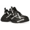 Triple S Logolu Sneaker’lar “Siyah” 536737W2FAB1090