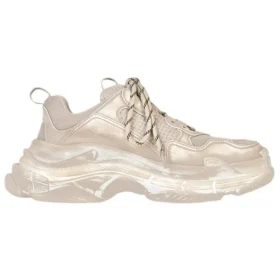 Triple S Sneaker’lar “Açık Bej Soluk” 536737W3CN39700