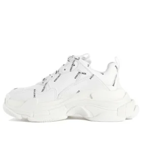 Triple S Sneaker’lar “All Over Logo – Beyaz” 524039W2FA19010