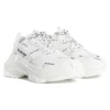 Triple S Sneaker’lar “All Over Logo – Beyaz” 524039W2FA19010
