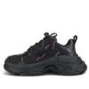 Triple S Sneaker’lar “All Over Logo – Siyah Pembe” 524039W2FA11050