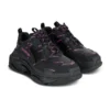 Triple S Sneaker’lar “All Over Logo – Siyah Pembe” 524039W2FA11050