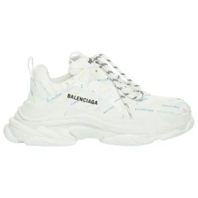 Triple S Sneaker’lar “Allover Logo – Beyaz Çok Renkli” 536737W2FA89083 Triple S Sneaker’lar “Allover Logo – Beyaz Çok Renkli” 536737W2FA89083
