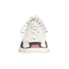 Triple S Sneaker’lar “Allover Logo Beyaz Pembe” 524039W2FA49155