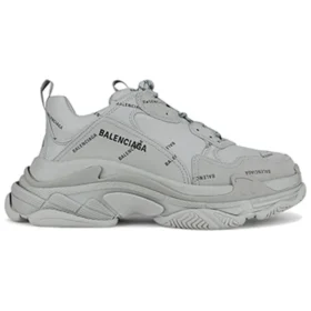 Triple S Sneaker’lar “Allover Logo – Gri” 536737W2FA11210