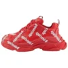 Triple S Sneaker’lar “Allover Logo Red” 536737W2FAB6090