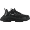 Triple S Sneaker’lar “Allover Logo – Siyah” 536737W2FA11090