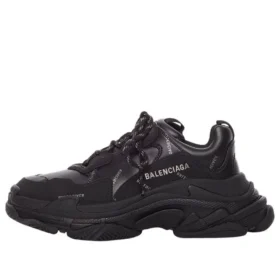 Triple S Sneaker’lar “Allover Logo – Siyah” 536737W2FA21081