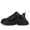 Triple S Sneaker’lar “Allover Logo – Siyah Floresan Sarı” 536737W2FA11070