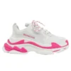 Triple S Sneaker’lar “Beyaz Floresan Pembe” 536737W2CA35390