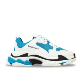 Triple S Sneaker’lar “Beyaz Karayip Mavisi” 536737W2FW59941 Triple S Sneaker’lar “Beyaz Karayip Mavisi” 536737W2FW59941
