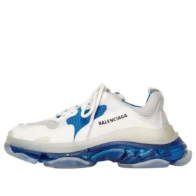 Triple S Sneaker’lar “Beyaz Mavi” 541624W09ON9169