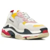 Triple S Sneaker’lar “Beyaz Sarı” 517335W09O59035