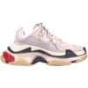 Triple S Sneaker’lar “Beyaz Siyah Kırmızı” 533882W09E19000