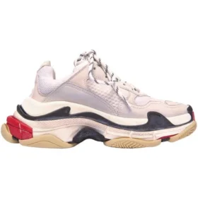 Triple S Sneaker’lar “Beyaz Siyah Kırmızı” 533882W09E19000