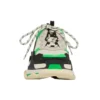Triple S Sneaker’lar “Beyaz Yeşil Fluo” 536737W09O69063