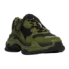 Triple S Sneaker’lar “Black Khaki” 536737W2CA11033