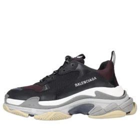 Triple S Sneaker’lar “Black Purple” 536737W09OH1091