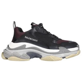 Triple S Sneaker’lar “Black Purple” 536737W09OH1091