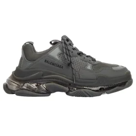 Triple S Sneaker’lar “Clear Sole – Koyu Gri” 541624W2GA11801