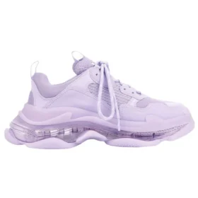 Triple S Sneaker’lar “Şeffaf Taban – Açık Leylak” 544351W2GA15890