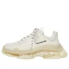 Triple S Sneaker’lar “Şeffaf Taban – Bej” 541624W2GA19100