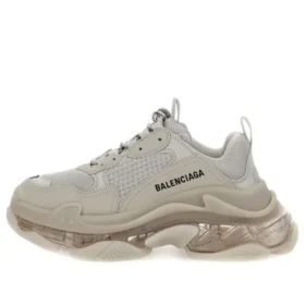 Triple S Sneaker’lar “Şeffaf Taban – Bej” 544351W2GA19002