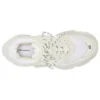 Triple S Sneaker’lar “Şeffaf Taban – Beyaz” 541624W2FB19000