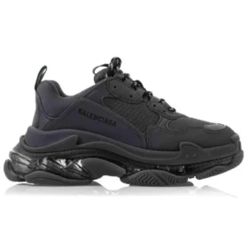 Triple S Sneaker’lar “Şeffaf Taban Koyu Mavi” 544351W2GA14900