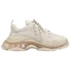 Triple S Sneaker’lar “Şeffaf Taban – Kırık Beyaz” 541624W09O19005