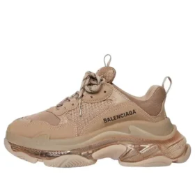 Triple S Sneaker’lar “Şeffaf Tabanlı Kahverengi” 544351W2GA12510