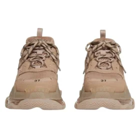 Triple S Sneaker’lar “Şeffaf Tabanlı Kahverengi” 544351W2GA12510