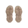 Triple S Sneaker’lar “Şeffaf Tabanlı Kahverengi” 544351W2GA12510