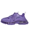 Triple S Sneaker’lar “Şeffaf Tabanlı Mor” 544351W2GA16910