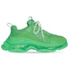 Triple S Sneaker’lar “Şeffaf Tabanlı Yeşil” 541624W2GA13510
