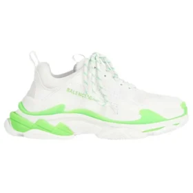 Triple S Sneaker’lar “Fluo Green” 524039W2CA33890