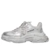 Triple S Sneaker’lar “Gümüş Metalik” 536737W2FS28100