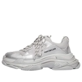 Triple S Sneaker’lar “Gümüş Metalik” 536737W2FS28100 Triple S Sneaker’lar “Gümüş Metalik” 536737W2FS28100