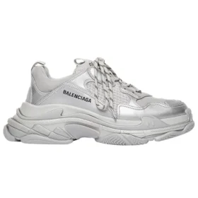 Triple S Sneaker’lar “Gümüş Metalik” 536737W2FS28100 Triple S Sneaker’lar “Gümüş Metalik” 536737W2FS28100