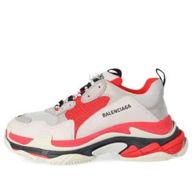 Triple S Sneaker’lar “Gri Kırmızı” 536737W09OH6495