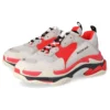 Triple S Sneaker’lar “Gri Kırmızı” 536737W09OH6495
