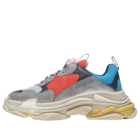 Triple S Sneaker’lar “Gri Mavi Kırmızı” 512175W09O24365