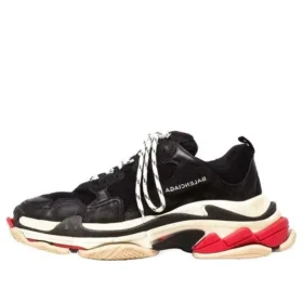 Triple S Sneaker’lar “Siyah Çift Köpük ve File” 512175W09O11000 Triple S Sneaker’lar “Siyah Çift Köpük ve File” 512175W09O11000