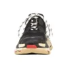 Triple S Sneaker’lar “Siyah Çift Köpük ve File” 512175W09O11000