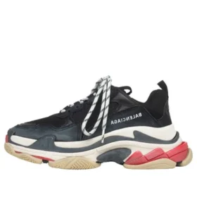 Triple S Sneaker’lar “Siyah Kırmızı” 524037W09O11000