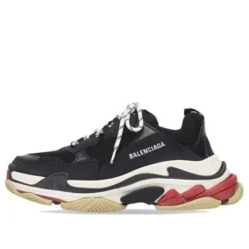 Triple S Sneaker’lar “Siyah Kırmızı” 533882W09OM1000