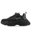 Triple S Sneaker’lar “Siyah Logo” 524039W2FA11090