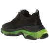Triple S Sneaker’lar “Siyah Sarı Fluo” 541624W09ON1047