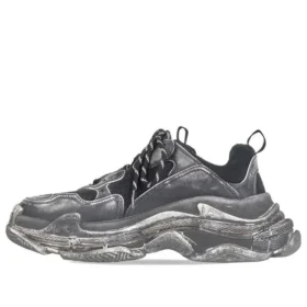 Triple S Sneaker’lar “Soluk Siyah” 524039W3CN31000